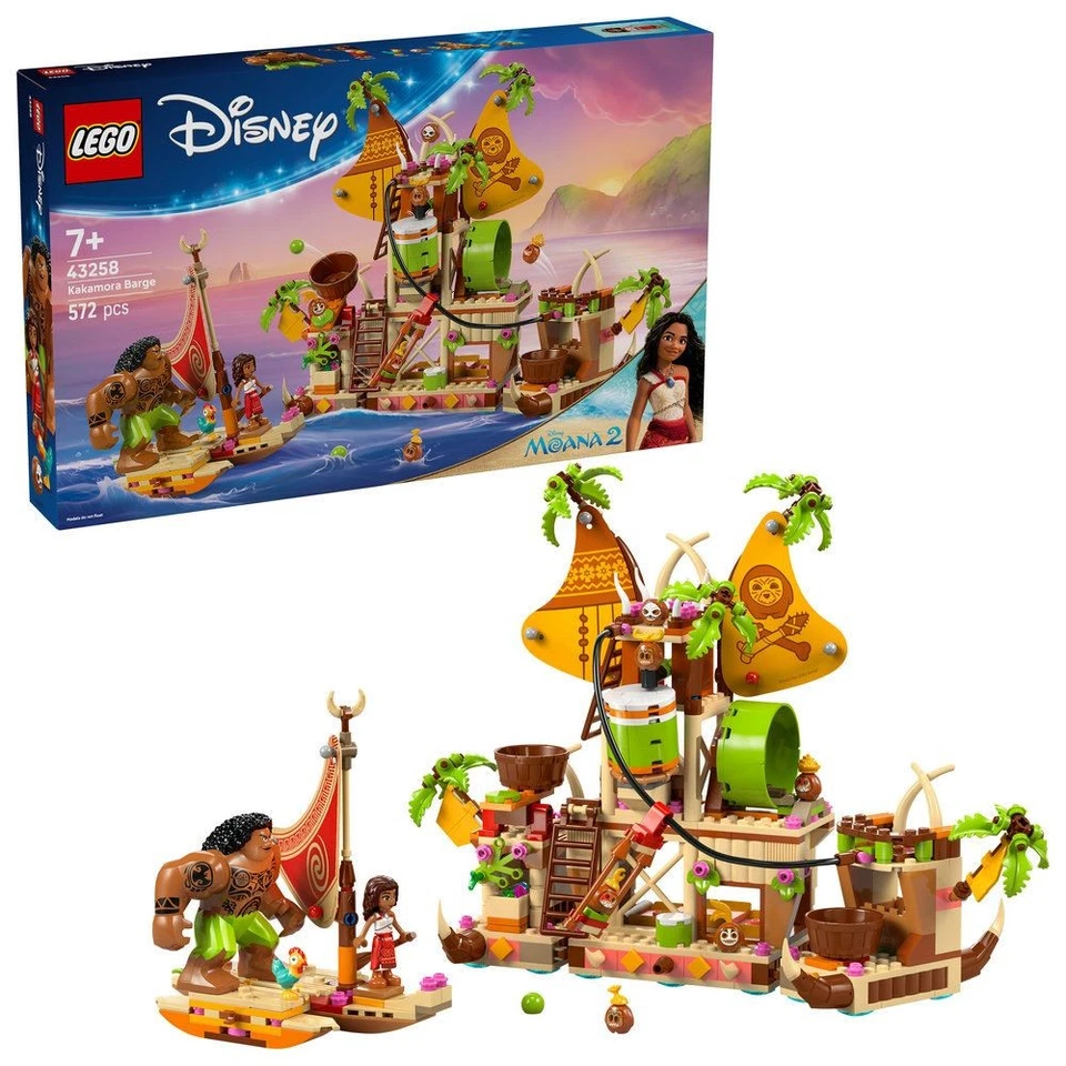LEGO Disney Moana 2 Kakamora Barcaza 43258 Foto 1 de 4