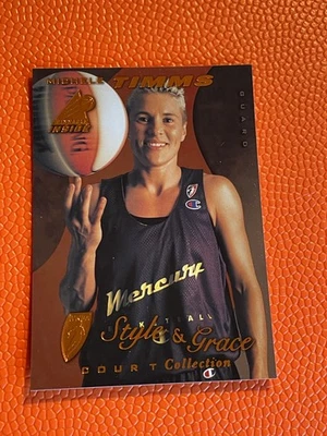 1997 Pinnacle Inside WNBA #75 Michele Timms Court Collection - Image 1 of 2