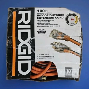 RIDGID 866886 100 ft. 10/3 Extra Heavy-Duty Extension Cord - Picture 1 of 6