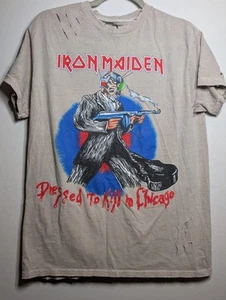 Iron Maiden Chicago Mutants Distressed Short Sleeve - Sand Medium - Bild 1 von 12