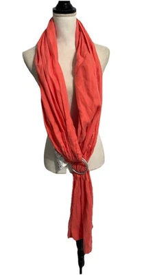 Cabestrillo de bebé Wildbird Coral Baby 100 % lino doble anillo talla única Foto 1 de 4