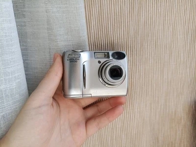 🔥Nikon CoolPix 5600 Silver 5.1MP digital compact camera🔥WORKing FULL Set🔥 - Image 1 of 4