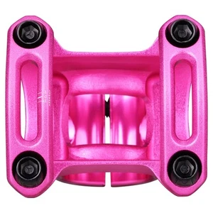 SPANK SPLIT Stem 38mm Pink Aluminum | Ultra-Short Stack Height And True 0-Deg - Picture 1 of 3