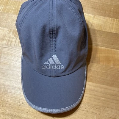 Adidas Climalite Gray Cap  Unisex Adjustable back  Pre Owned  - Image 1 of 4