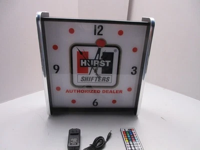 Reloj de pared Hurst Shifters luz LED publicidad nuevo Foto 1 de 4