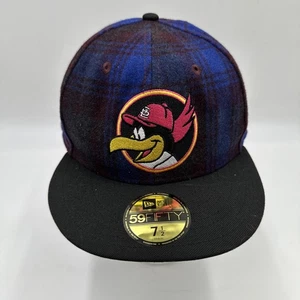 St. Louis Cardinals New Era 59Fifty eng anliegende karierte Maskottchen Mütze Größe 7 1/2 - Bild 1 von 7