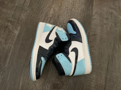 Talla 7.5 - Air Jordan 1 Retro OG Alto Azul Chill W Foto 1 de 4