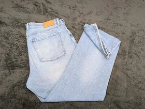 Mott And Bow Jeans Herren Größe 38x34 Blau Straight Light Wash Freizeit - Bild 1 von 14