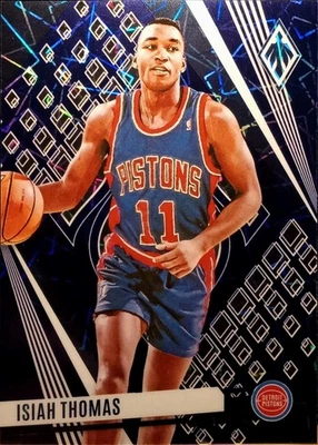 2023-24 Panini Phoenix Isiah Thomas Pistons Blue Laser Prizm /275 SP #235 NM-MT - Image 1 of 2