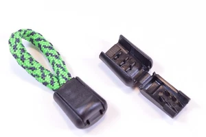 Schwarzer Reißverschluss - Easy Grip Ersatz für Jacken, Taschen - 10er Pack - Bild 1 von 4