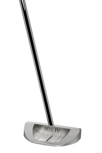 Bell IV 390 Left Hand No-Offset Heel Shaft Mallet Golf Putter Winn Std 32 to 38" - Picture 1 of 3