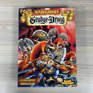 WARHAMMER GRUDGE OF DRONG BOX FANTASY BATTLE CAMPAIGN SUPPLEMENT 1996 INCOMPLETE - Picture 1 of 23