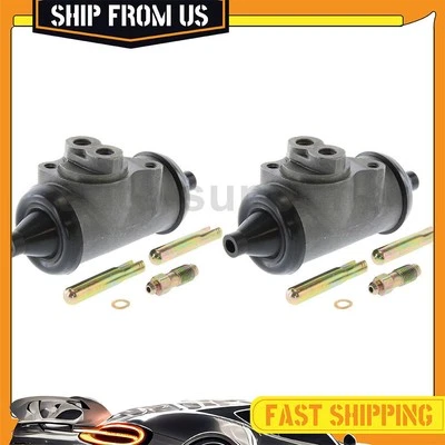 Cilindro de rueda de freno de tambor trasero 2x para International Harvester CO180 1956-1957 Foto 1 de 4