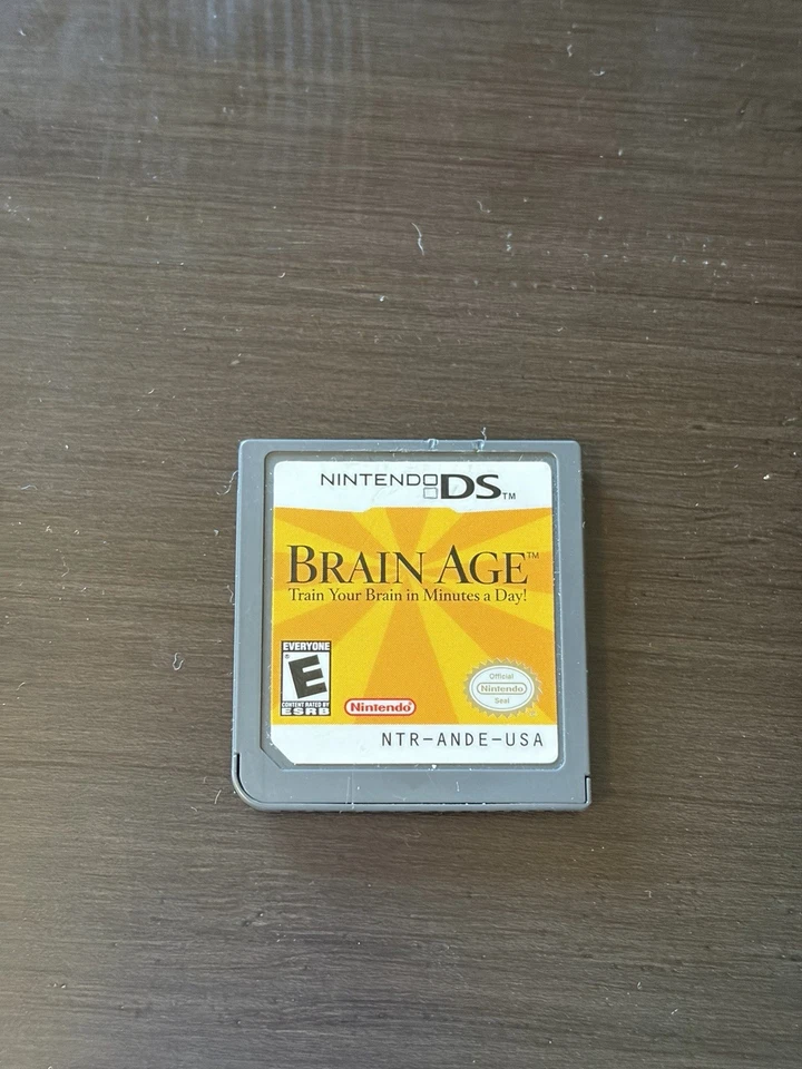 Brain Age: Train Your Brain in Minutes a Day (Nintendo DS, 2006) - Image 1 of 1