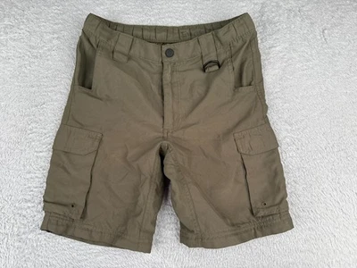Boy Scouts Shorts Youth Medium Green Switchbacks NO LEGS Polyester READ - Image 1 of 4