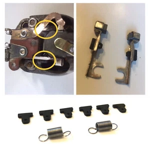 6 Montaje de Cepillo T Aislante + 2 Resortes para Limpiador Motor FW2 LAND ROVER Serie Lucas - Imagen 1 de 10