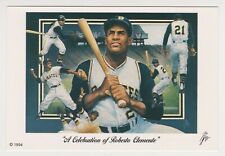 "A Celebration of Roberto Clemente" (1994, Ted Watts Sports Art Postcard)