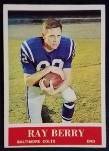1964 Philadelphia #1 Raymond Berry Baltimore Colts (HOF) EX-MINT - Picture 1 of 2