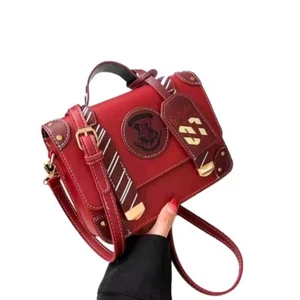 Harry Potter Gryffindor 9 x 7 Zoll Umhängetasche Druckknopfverschluss Designer Handtasche - Bild 1 von 1