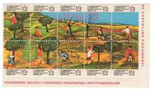 FE0142 - 40th AntiTB Campaign - 1977 - Full Series Block - Picture 1 of 1