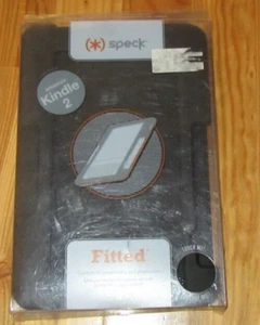 Protector Ajustado Speck Calidad Premium Negro Multi Kindle 2 ¡Nuevo Bonito! - Imagen 1 de 3