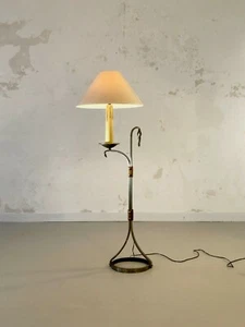 1950 JP RYCKAERT LAMPADAIRE LISEUSE ART POPULAIRE BRUTALIST SHABBY-CHIC Marolles - Imagen 1 de 5