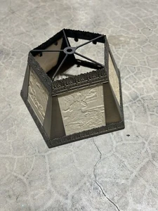 Vintage Lithophane Lamp Shade - Picture 1 of 11