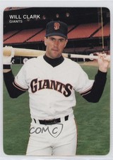 1990 Mother's Cookies Will Clark Food Issue Will Clark #4