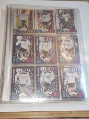 Topps Match Attax 2007 2008 Football Trading Card Collectors Binder With Cards  - Image 1 of 4