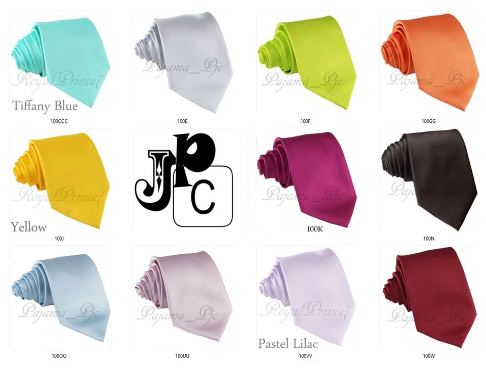 Nuevo Clásico Para Hombre Sólido Autoatado Cuello Corbata Boda Fiesta Formal Baile de graduación Foto 1 de 1