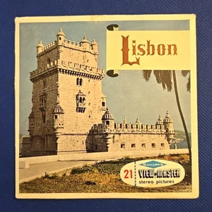 Vintage Sawyer's C265 E Lisbon Portugal view-master 3 Reels Packet - Picture 1 of 4