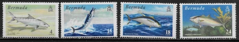 Bermuda Scott #'s 292 - 295 MH Cover
