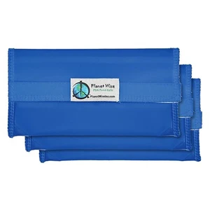 Planet Wise Borsa Snack Tinta - Gancio e Passante Confezione da 3 - Foto 1 di 3