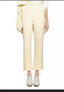 MARNI Zitronengelb High Waist Double Bonded Hose Pantalone - Bild 1 von 11