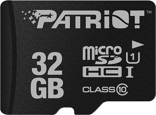 2x PATRIOT LX SERIES 32GB Micro SD ONLY UHS-I - CLASS 10 - MODEL: PSF32GMDC10 * - Image 1 of 2