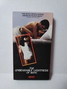 The Unbearable Lightness of Being (VHS, 1994) Daniel Day Lewis (Rare) - Picture 1 of 5