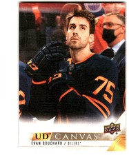2022-23 Upper Deck UD Canvas Evan Bouchard #C33 Edmonton Oilers