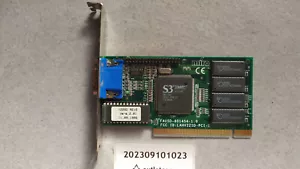 Tarjeta gráfica VGA S3 Trio64V+ 86C765 Miro V22SD PCI 2MB - Bild 1 von 3