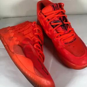 PUMA Lamelo Ball MB.01 Shoes Not From Here Red Blast Mens Size 10.5 Basketball - Picture 1 of 5