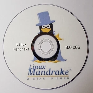 Linux Mandrake 8.0 x86 Installation DVD - Picture 1 of 6