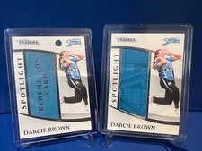 2023/24 CRICKET TRADERS LUXE SPOTLIGHT JERSEY PATCH - DARCIE BROWN - #097/104