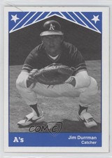 1983 TCMA Albany-Colonie A's Jim Durrman #9