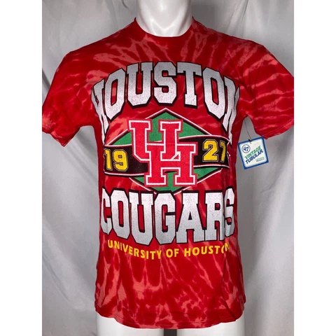 University of Houston Cougars '47 Brand Vintage Tubular Men's T-Shirt NWT Cover