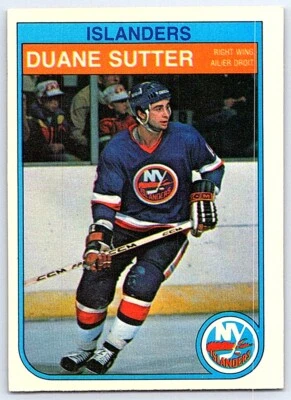 1982-83 O-Pee-Chee Duane Sutter New York Islanders #212 - Image 1 of 2