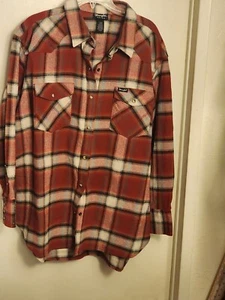 Wrangler Retro Shirt-Jacket Plaid,NWOT,Lg - Picture 1 of 5