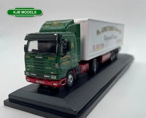 BNIB OO Gauge Oxford 1:76 76S143005 Scania Lorry Fridge Trailer Will Armstrong - Picture 1 of 4