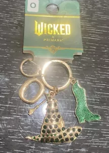 Wicked Movie Keychain O Initial Wicked Primark - Picture 1 of 3