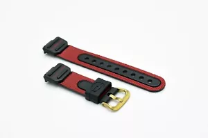 RARE NOS Casio AW-80 Cloth Band Strap Red 10117230 FREE SHIPPING - Bild 1 von 1
