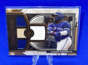 2021 Topps Museum Collection Vladimir Guerrero Jr Primary Pieces Quad Relic /75 - Picture 1 of 3