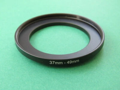 37mm-49mm Stepping Step Up Male-Female Filter Ring Adapter 37mm-49mm  - Image 1 of 2
